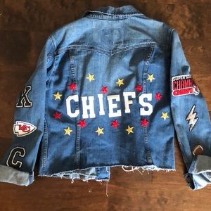 Kansas City Chiefs Jean Jacket